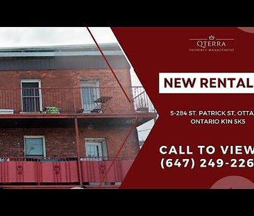 284 Saint Patrick Street 5, Byward Market, Ottawa, ON - Photo 1