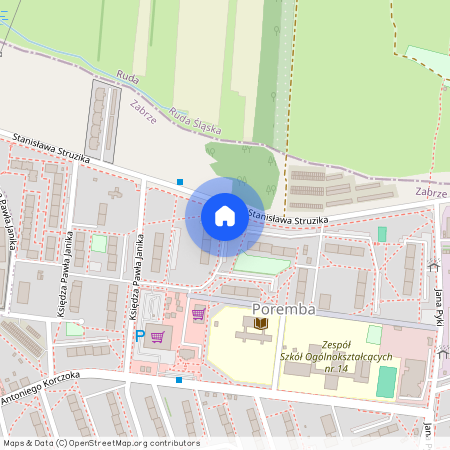 Zaborze, ul. Stanisława Struzika, Zabrze