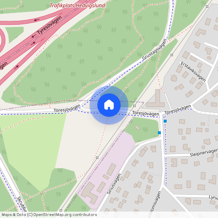 Töresjövägen, Tyresö