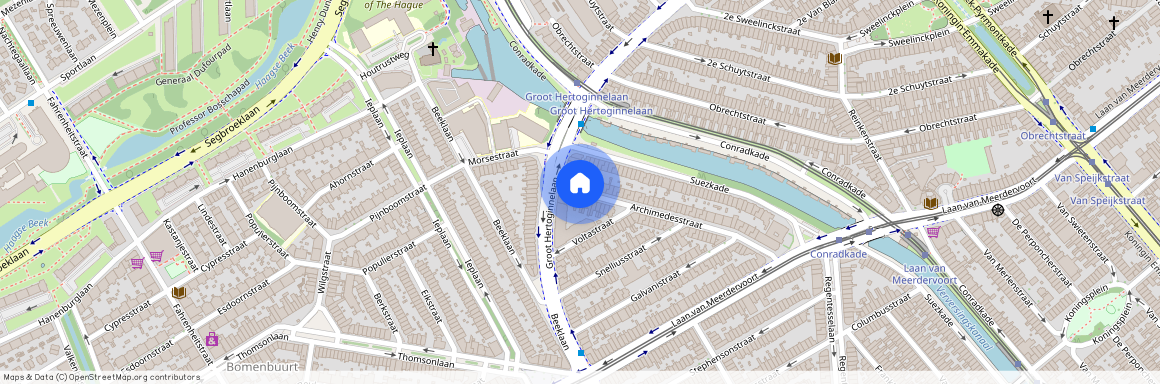 Sweelinckplein en omgeving, 2517 RX, Archimedesstraat, Den Haag