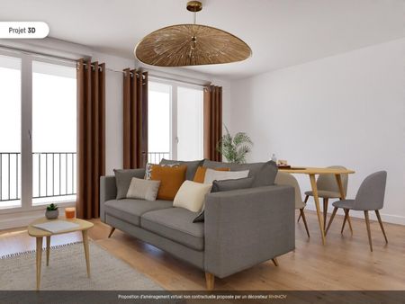 location Appartement T4 DE 76.6m² À BOBIGNY - Photo 2