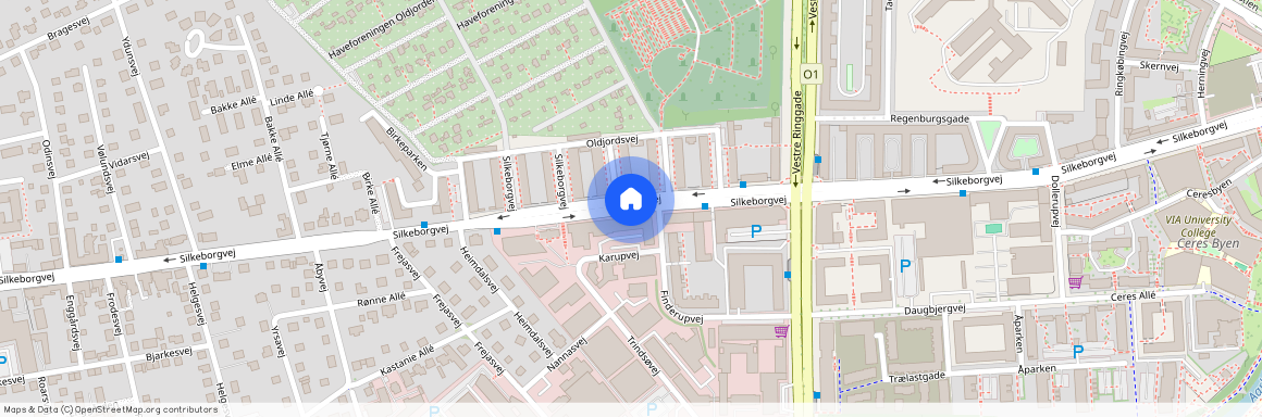 Silkeborgvej 192, st. tv. 8000 Aarhus C