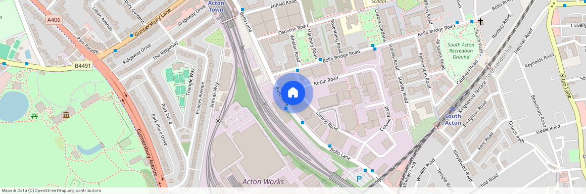 Bookbinder Point, Acton, W3