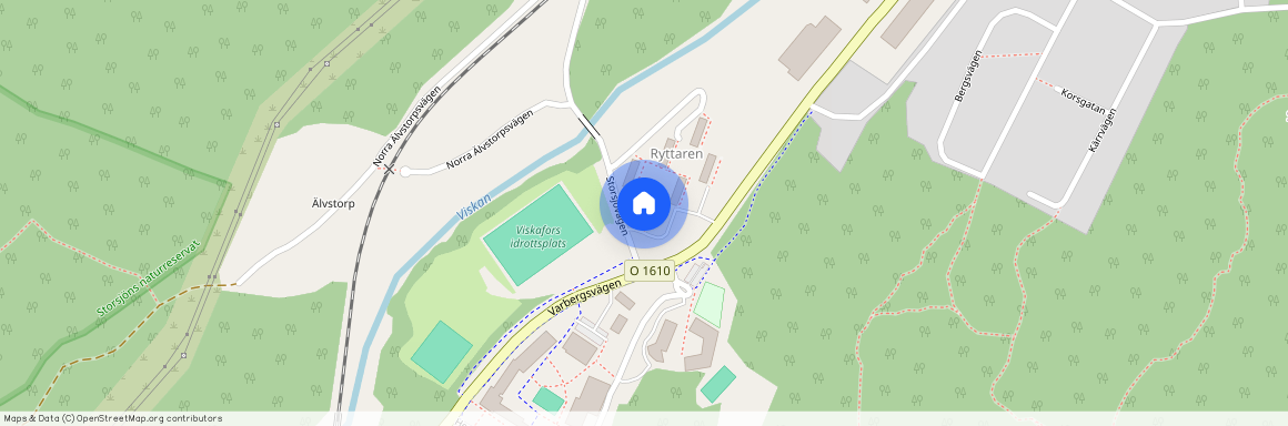 Borås, Viskafors, Västra Götaland, Varbergsvägen 76B