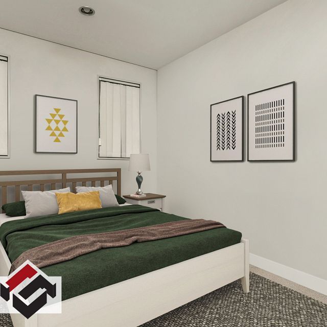 2 Bedroom Furnished (includes hot and cold water) - Photo 1
