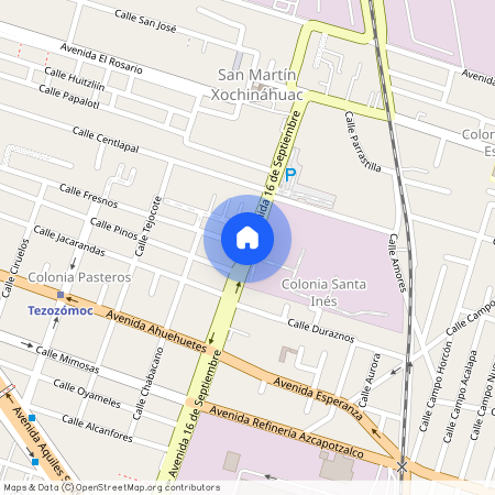 16 de septiembre, Colonia Santa Ines, C.P. 02140, Df / Cdmx