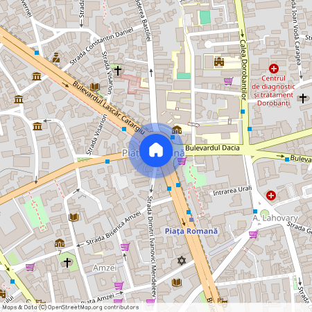 Strada Mendeleev I. D., Piata Romana, Sectorul 1, Bucuresti