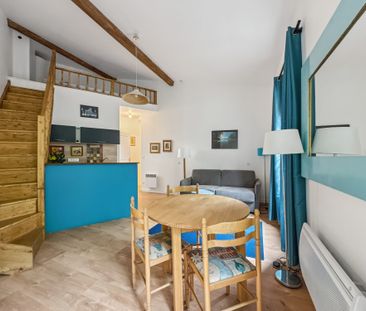 Studio avec 5m de hauteur et mezzanine – Bail civil – Métro Porte d... - Photo 1