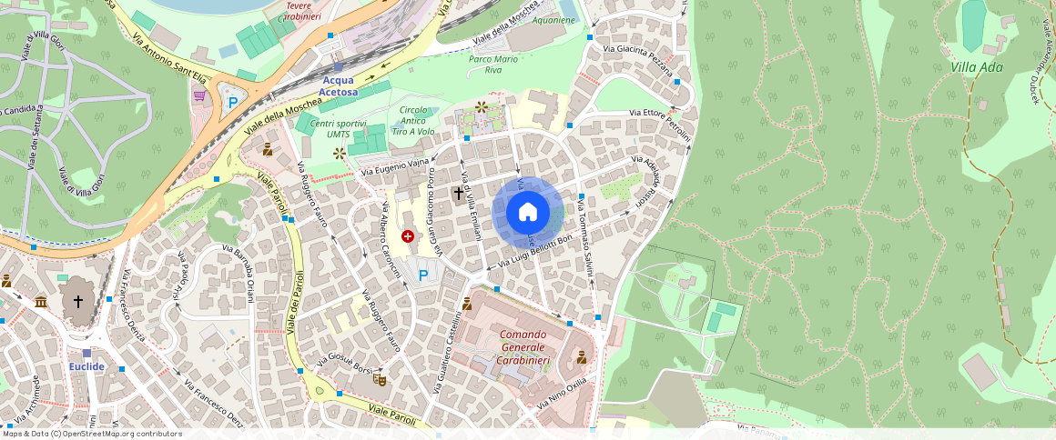 Via Eleonora Duse, Roma, Lazio 00197