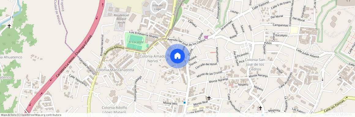 Cda. Fresno, Jesús del Monte, Ciudad de México, CDMX, Colonia Jesús del Monte, C.P. 05260, Df / Cdmx