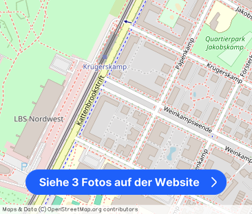 Demnächst frei! 3-Zimmer-Wohnung in Hannover Bemerode-Kronsberg - Foto 1