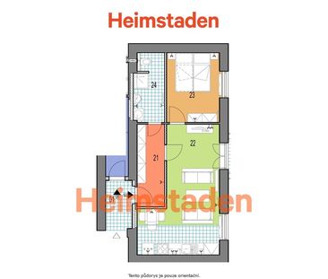 Pronájem bytu 2+kk 44 m - Фото 5