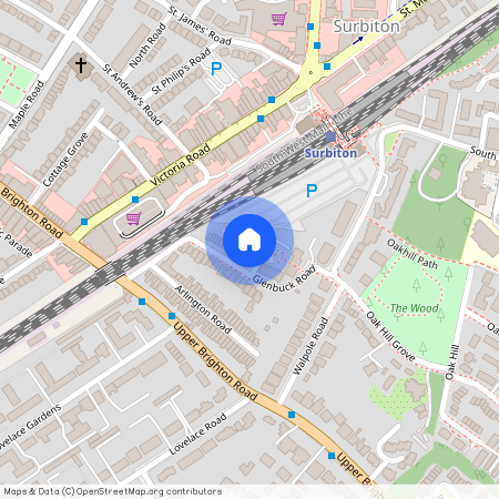 Saxon Close, KT6, London