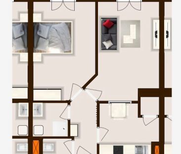 Perfekt als 2er WG geeignet - Sonnige 2,5-Zimmer-Wohnung mit Extrak... - Foto 2