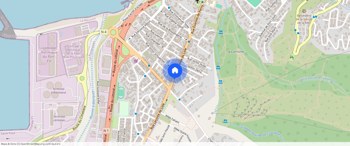 REUNION (974), - DROM, LA POSSESSION (97419)