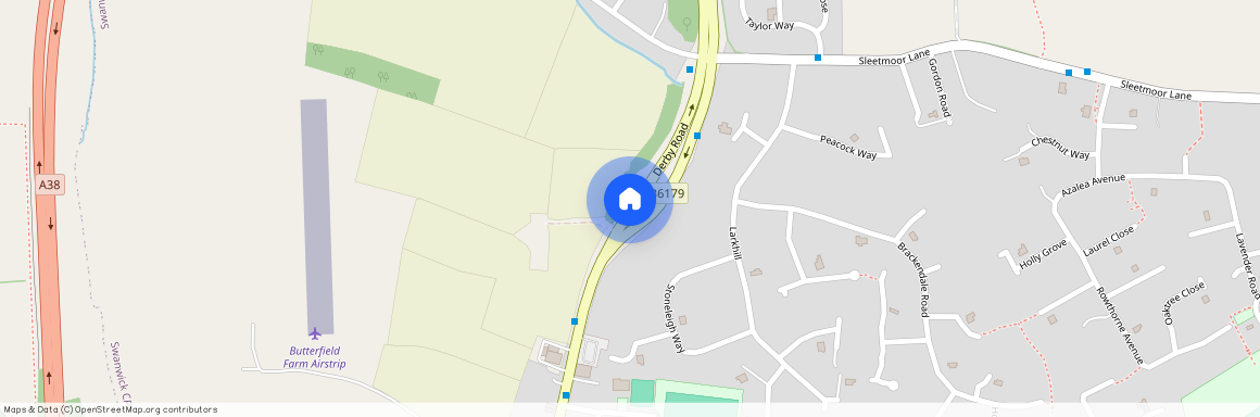 Derby Road, Swanwick, Alfreton, Derbyshire, DE55 1BG