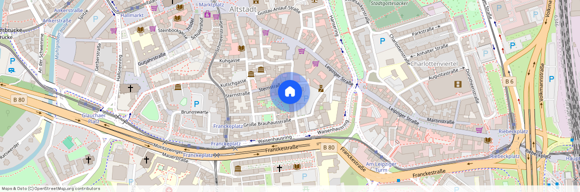 Kleine Brauhausstraße 22 (Altstadt), 06108 Halle