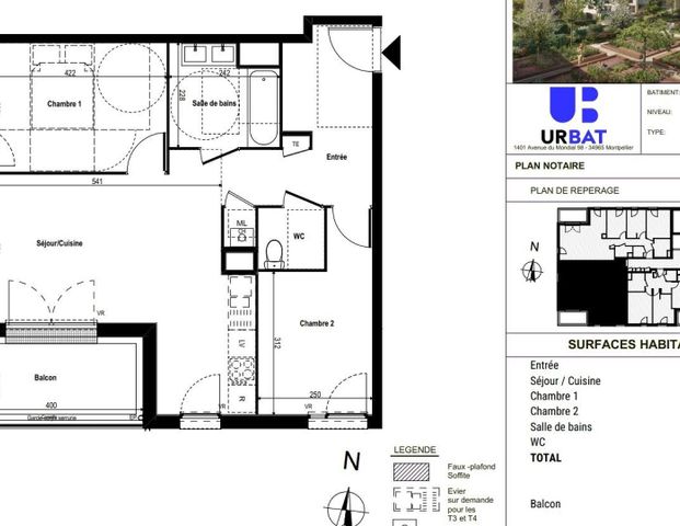 location Appartement T3 DE 60.79m² À RILLIEUX LA PAPE - Photo 1