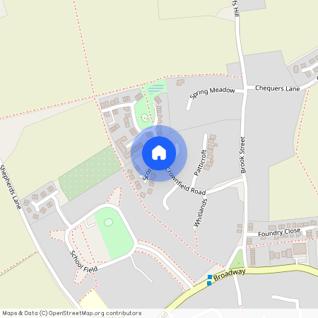 Crown Field Road, Glemsford