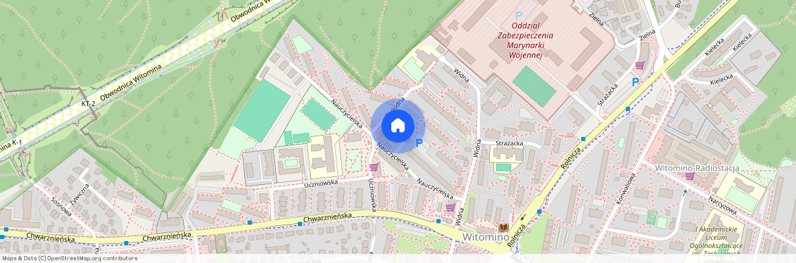 ul. Pogodna, Witomino-Radiostacja, Gdynia, pomorskie