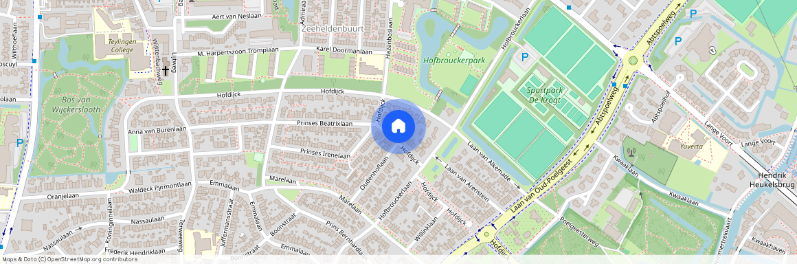 Hofdijck 19, Oranje Nassau, 2341NA, Oegstgeest
