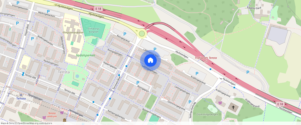 Tensta, Stockholm, Lättingebacken 34