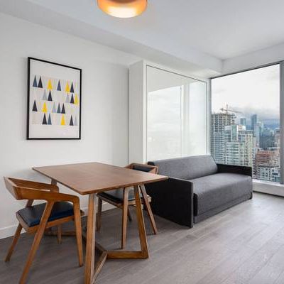 41ST FLOOR-AVAILABLE Nov 1st-PET ALLOWED, FURNISHED Studio@ 1480 Howe - Photo 1