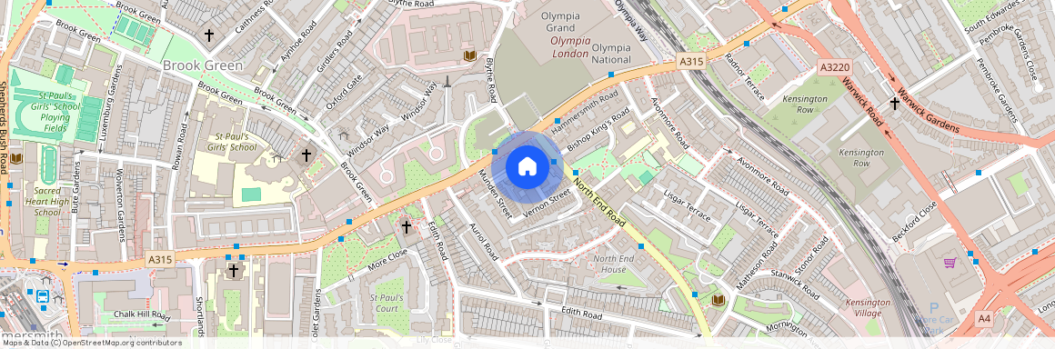 Southcombe Street, West Kensington, London, W14