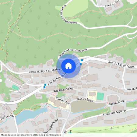 Route du Pont du Diable, Crans-Montana