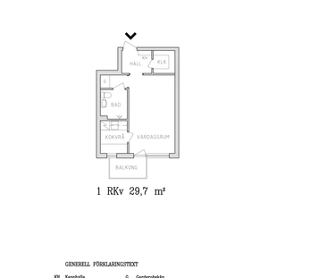 Centrum 2 B, våning 2 - Foto 1