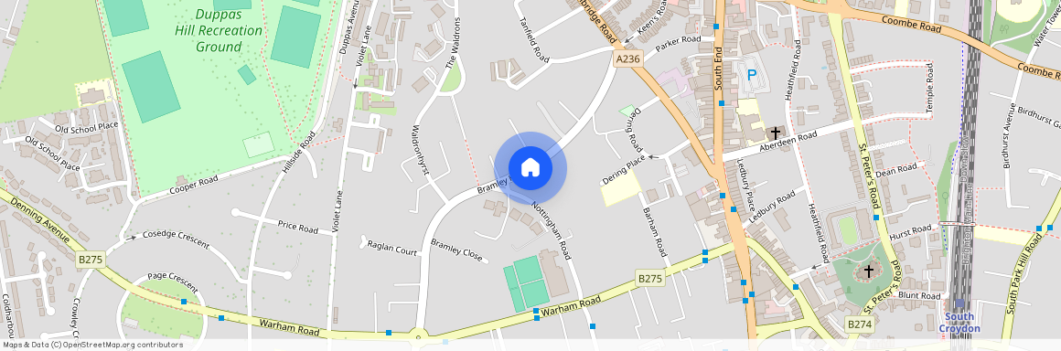 9 Chestnut Court, 23 London Road, CR2 6LY, Bramley Hill