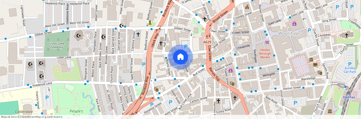 Back Lord Street, Halifax, West Yorkshire, HX1