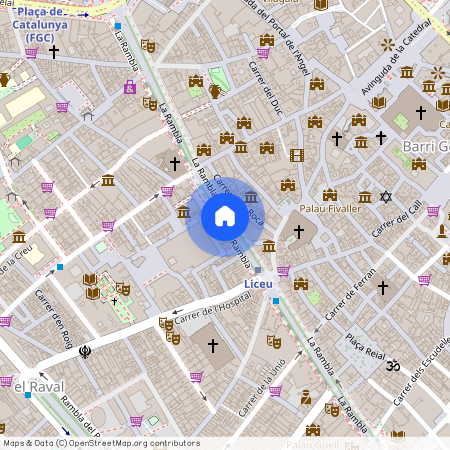 Carrer la Rambla, Barcelona, Catalonia 08002