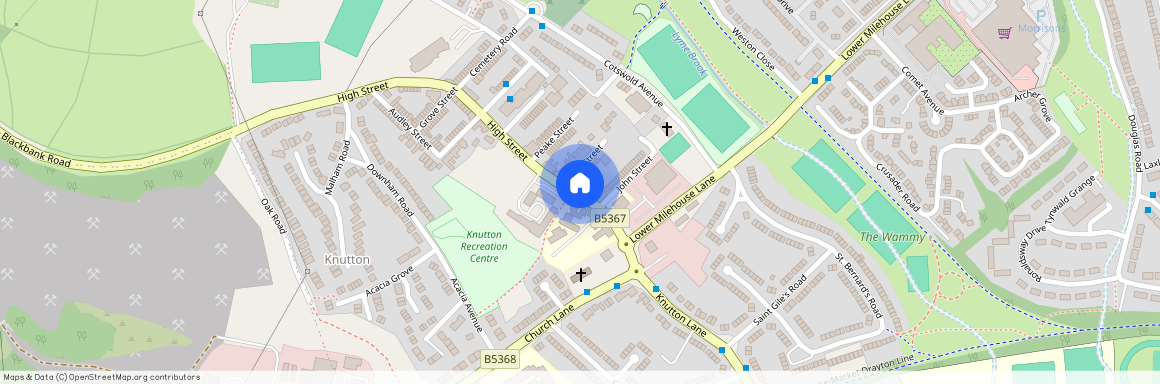 Comet Avenue, Knutton, ST5