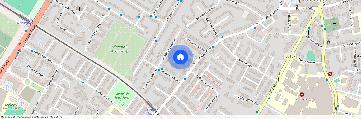 Stow Gardens, Malvern Grove, West Didsbury