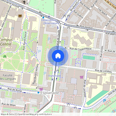 De Gaulle, Strasbourg