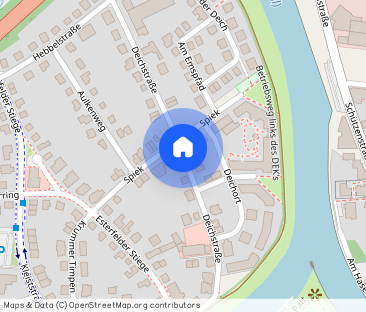 Wohnen am Wasser – mitten in Meppen: 3-Zimmer Obergeschosswohnung m... - Foto 1