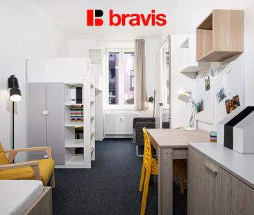 Pronájem bytu 1+1, Brno - Staré Brno, ul. Křížová, zařízený, klidný... - Fotografie 2