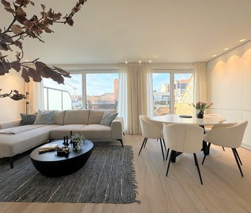 Gemeubelde penthouse met 2 terrassen op enkele passen van de Zeedijk. - foto 6