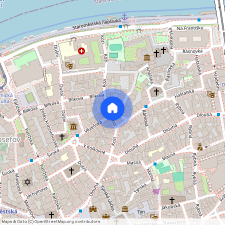 Haštalská, Praha 1 - Staré Město