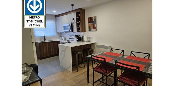 GRAND 5 1/2 MEUBLÉ ET ENTIÈREMENT RÉNOVÉ - Photo 2