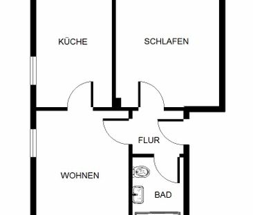 Reinkommen und Wohlfühlen: interessante 2-Zimmer-Wohnung - Foto 4