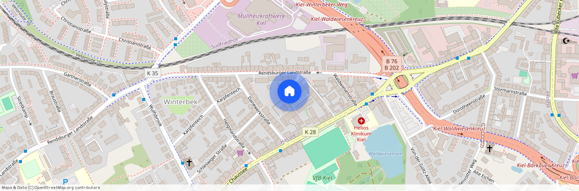 Schleswiger Str. 9, 24113 Kiel OT Hassee