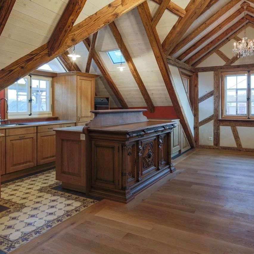 Charming 3-room apartment with fireplace in Weinfelden - Photo 1