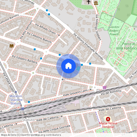 Via Ferdinando Paoletti, Florence, Tuscany 50134