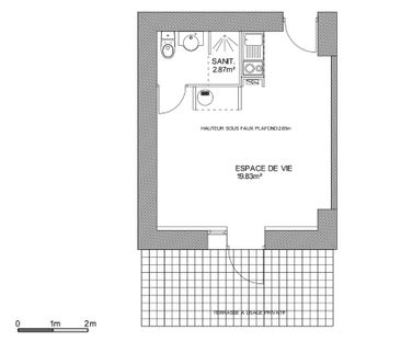 Location Appartement 1 pièce 22m² ECULLY 69130 - Photo 4