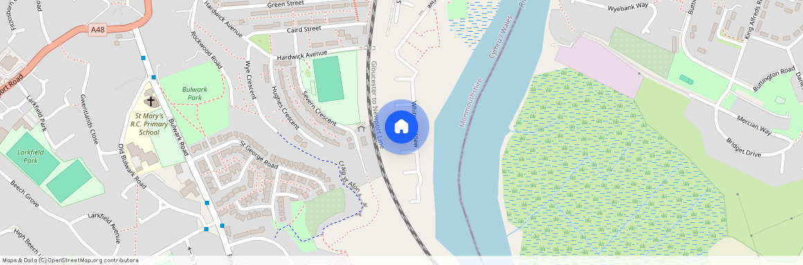 Whitecliffe View, Brunel Quarter, Chepstow