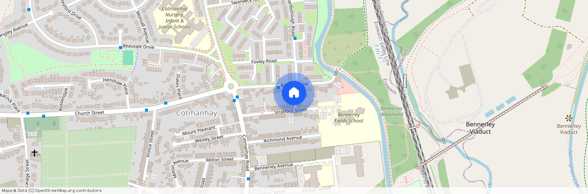 2 bed cottage to rent on Ilkeston, Truemans Court, DE7