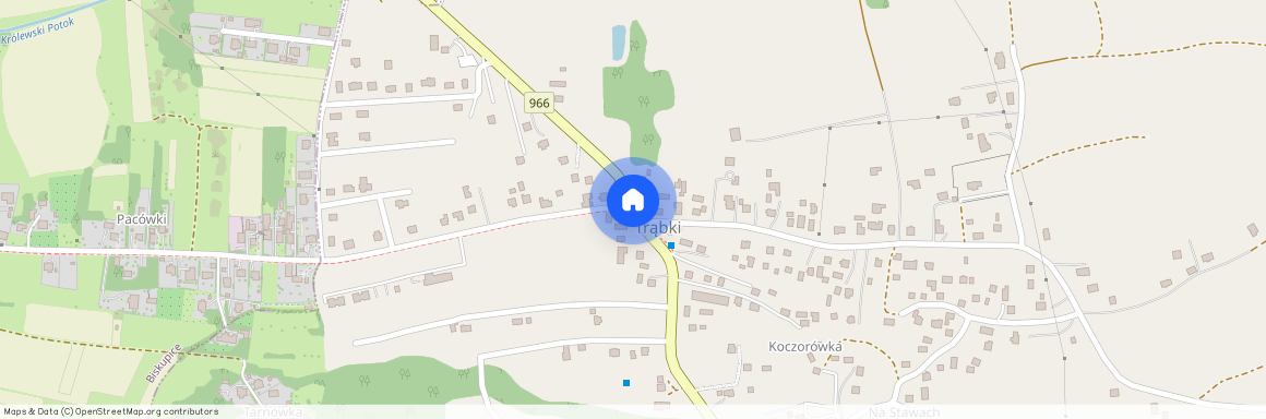 Trąbki, Biskupice, wielicki, małopolskie