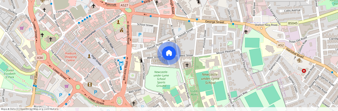 West Street, Newcastle, Staffordshire, ST5